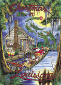 Cajun Louisiana Christmas Cards